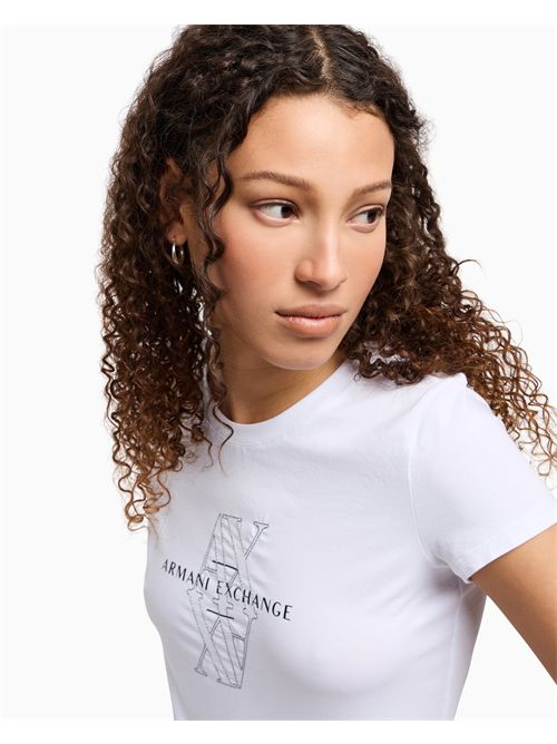 t-shirt donna bianca ARMANI EXCHANGE | XW000512AF11929/U0002